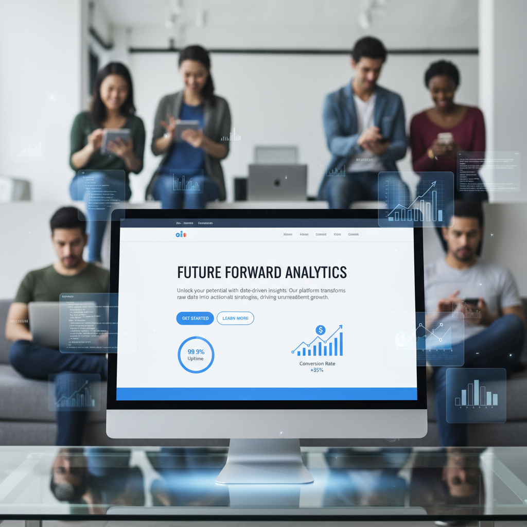 foto ilustrativa sobre lading page en ahora click.